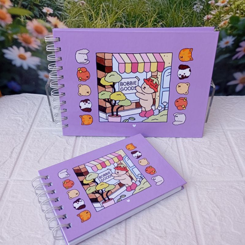 Livro de Colorir Bobbie Goods Lilás - 100 Folhas