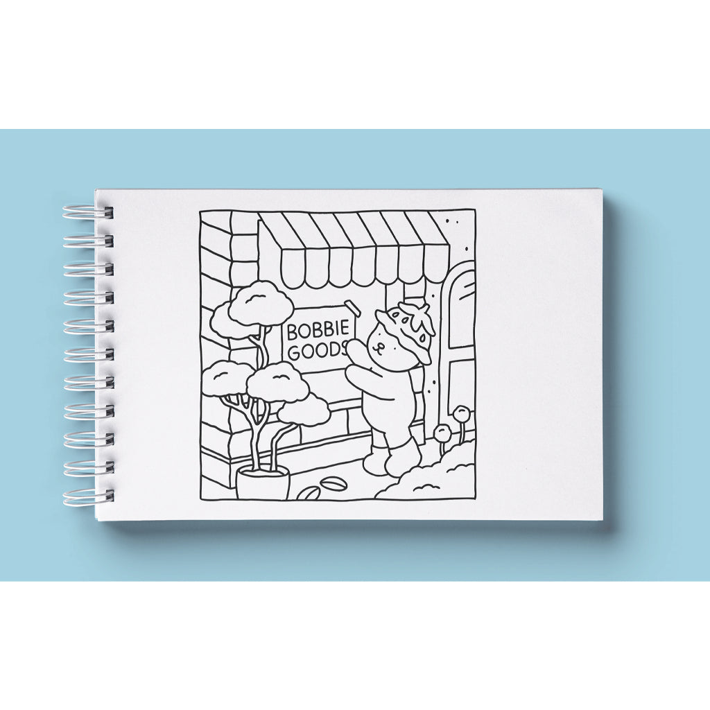 Livro de Colorir Bobbie Goods Lilás - 100 Folhas