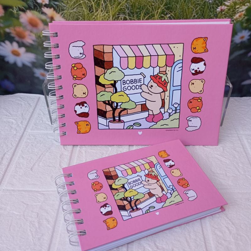 Livro de Colorir Bobbie Goods Rosa - 100 Folhas