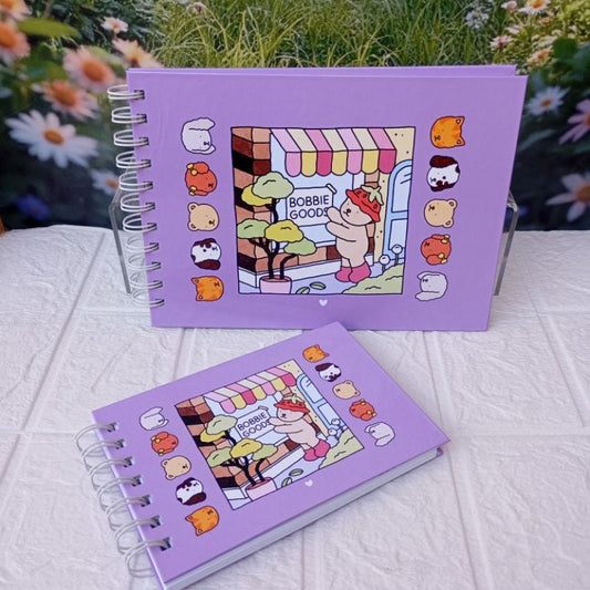Livro de Colorir Bobbie Goods Lilás - 100 Folhas