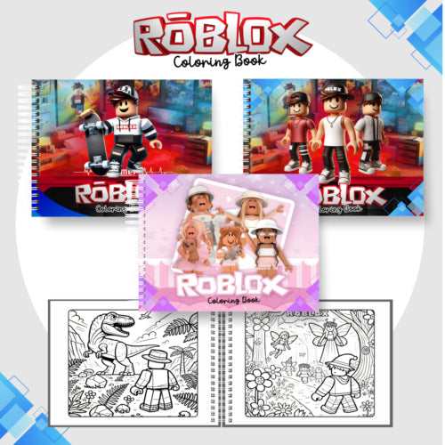 Livro de Colorir Roblox - 100 Folhas