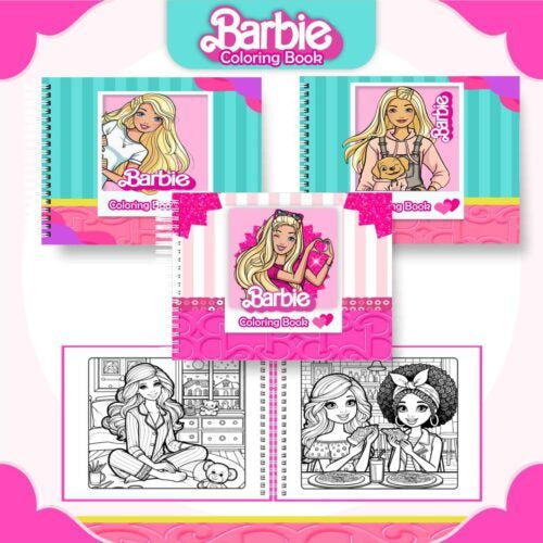 Livro de Colorir Barbie - 100 Folhas