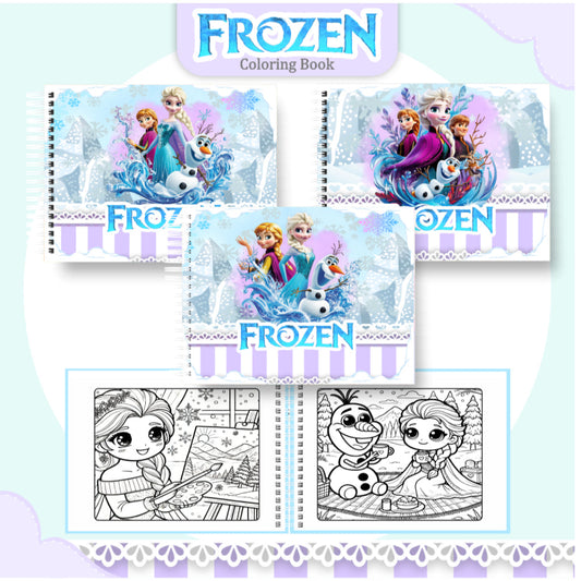Livro de Colorir Frozen - 100 Folhas