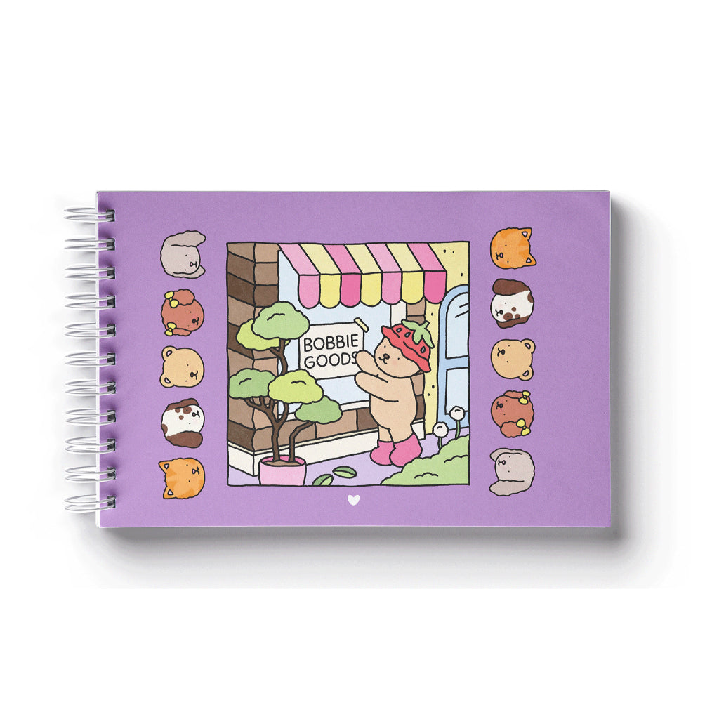 Livro de Colorir Bobbie Goods Lilás - 100 Folhas