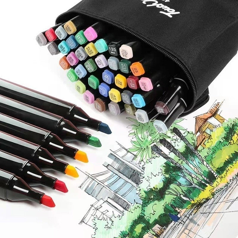 3 Livros Bobbie Goods 100 Folhas + Caneta Marcadores com Ponta Dupla 262 Cores